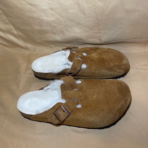 Birkenstock Boston Shearling Men Clogs - Picture 5 of 13